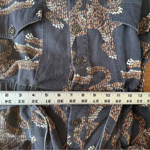 FARM RIO Leopard Print Cotton Jumpsuit XS - Picture 12 of 14